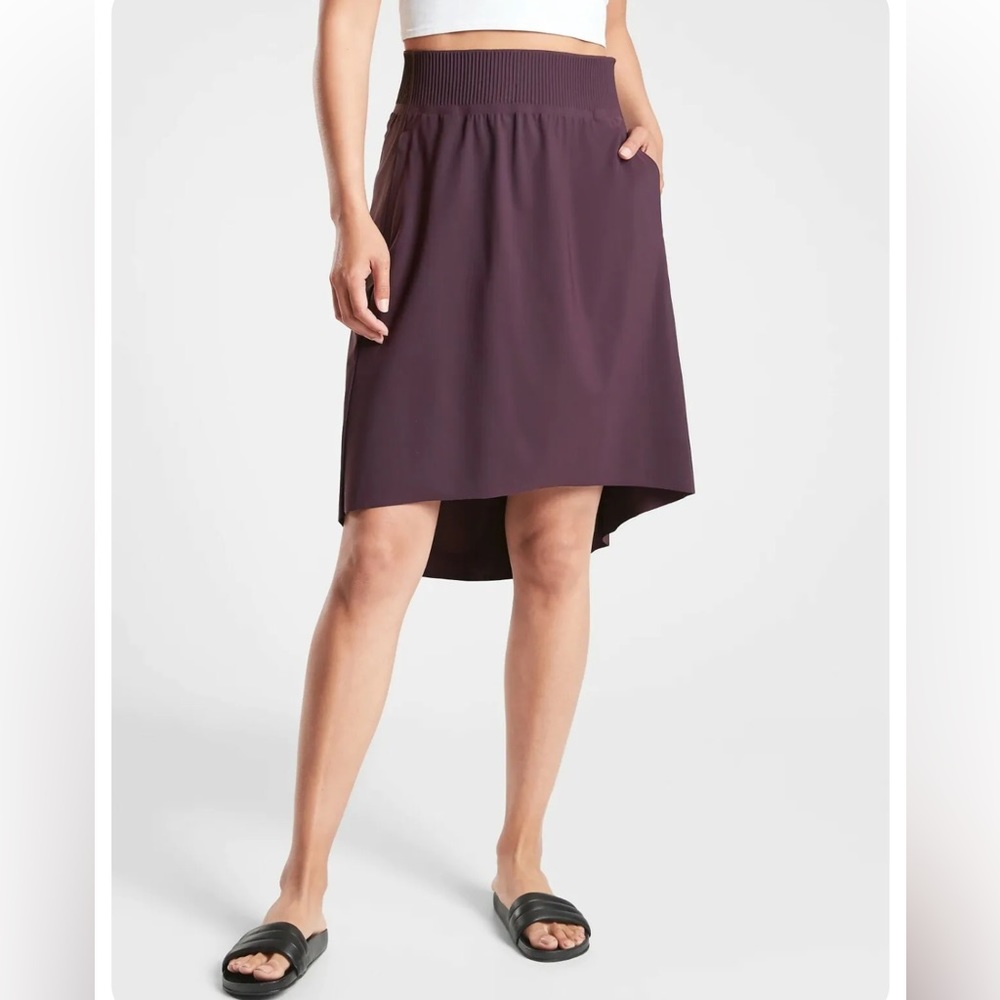 ATHLETA Cosmic Skirt Agate Purple